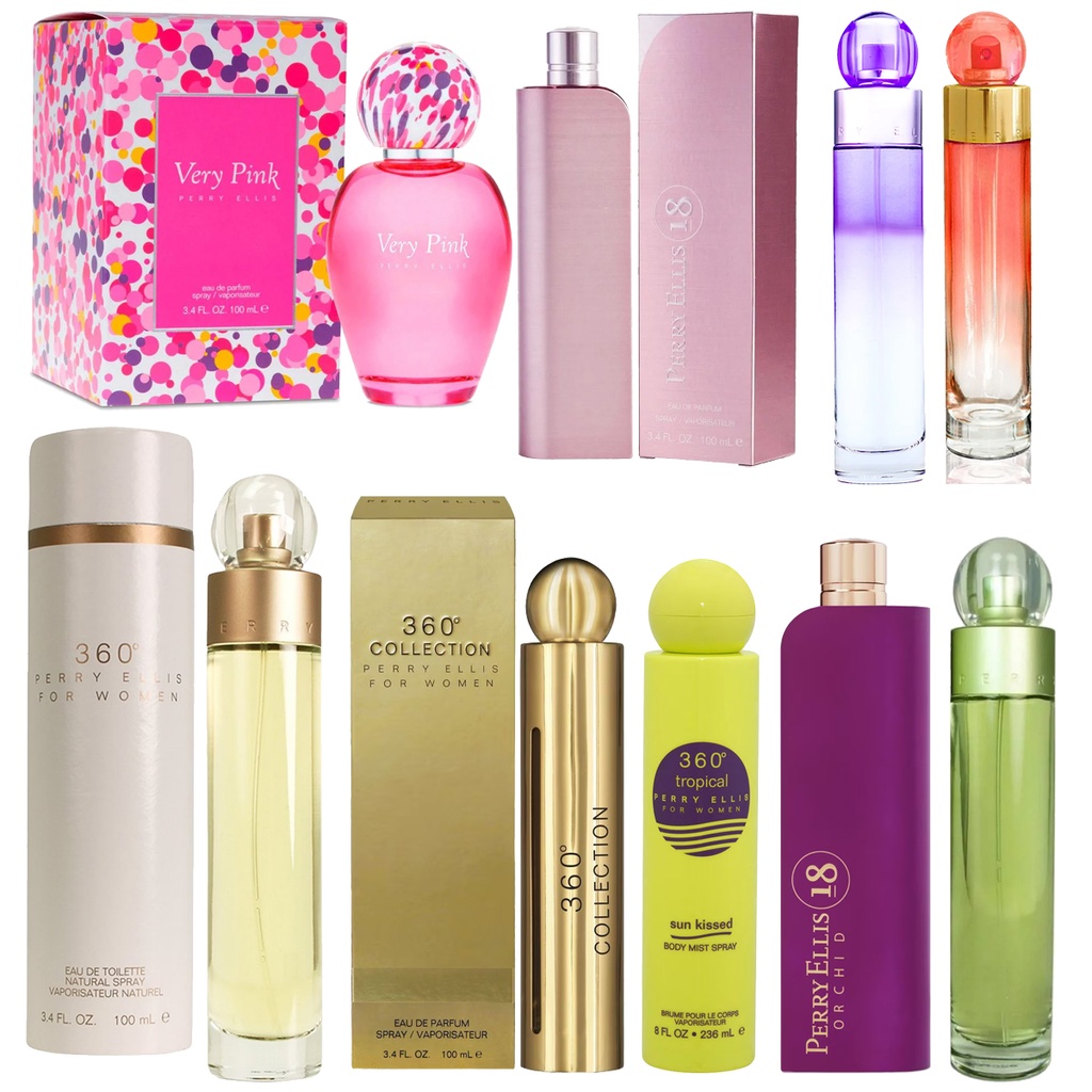 Combo Perry Ellis 9 perfumes E057 Dama - 23% OFF