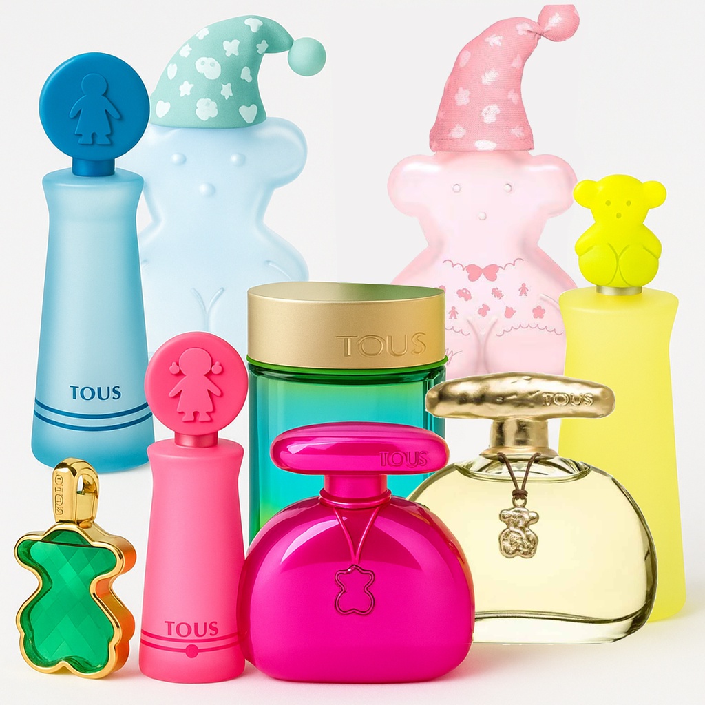 Combo Tous 9 perfumes E058 Dama Caballero - 22% OFF