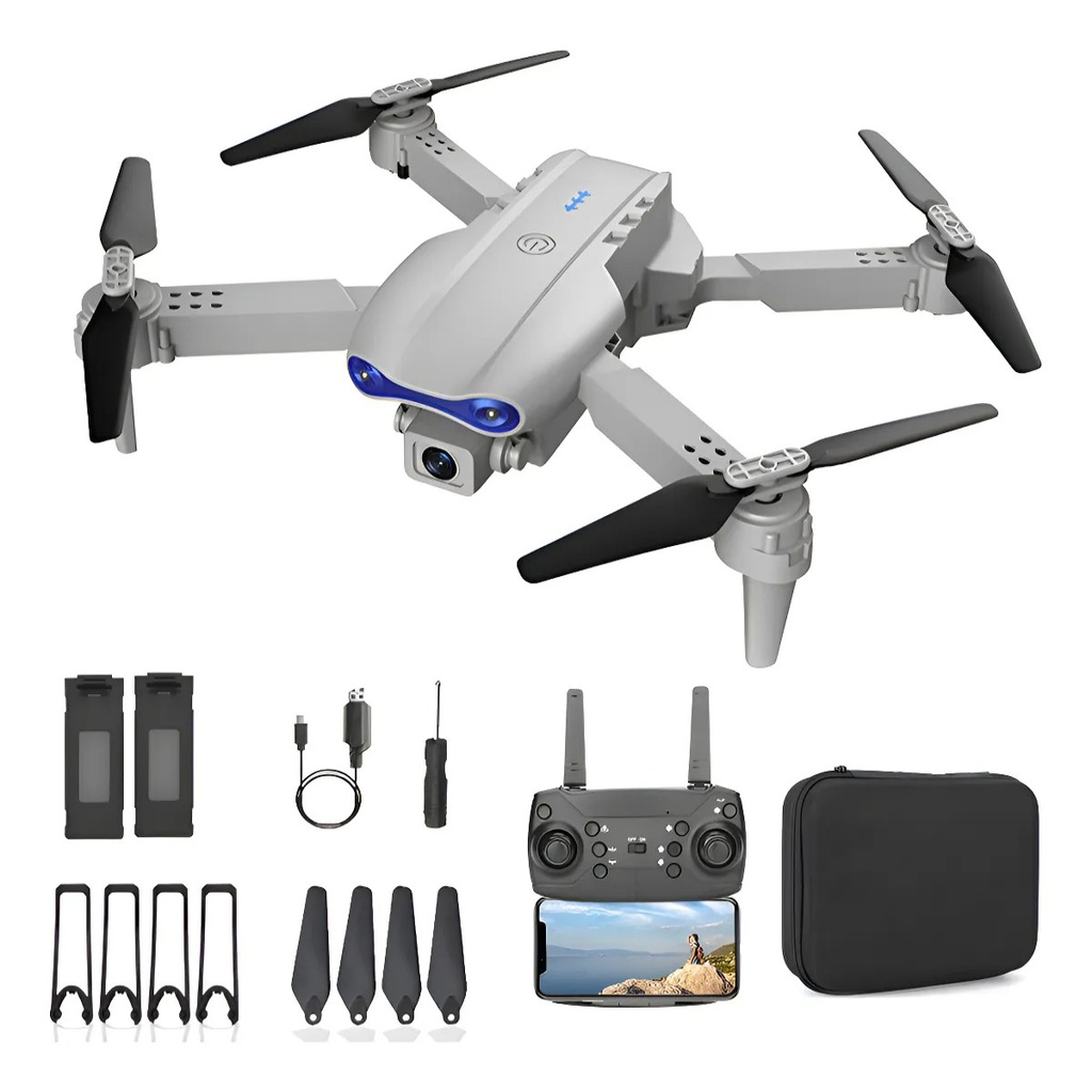 Mini Drone Profesional 4K con cámara dual y giro 360° MZWK0381972 Frutivegie - 12% OFF