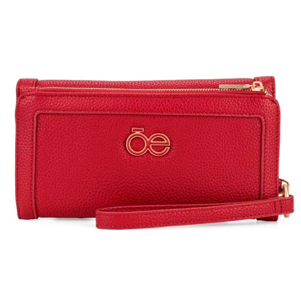 Cloe Billetera O25 141 rojo / flap grande. Dama - 8% OFF