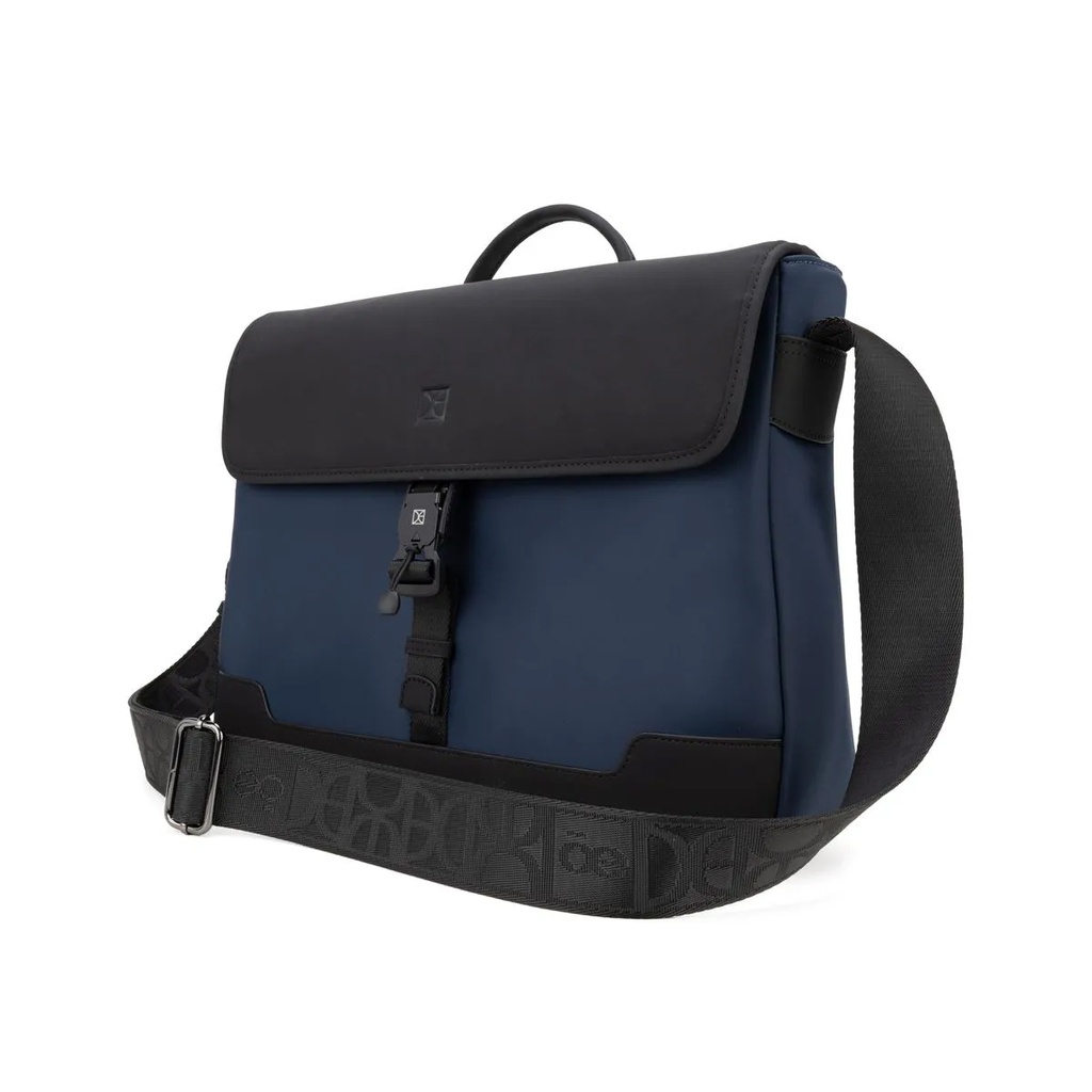 Cloe Uomo v25 512 marino / mensajera porta laptop grande. Caballero - 10% OFF