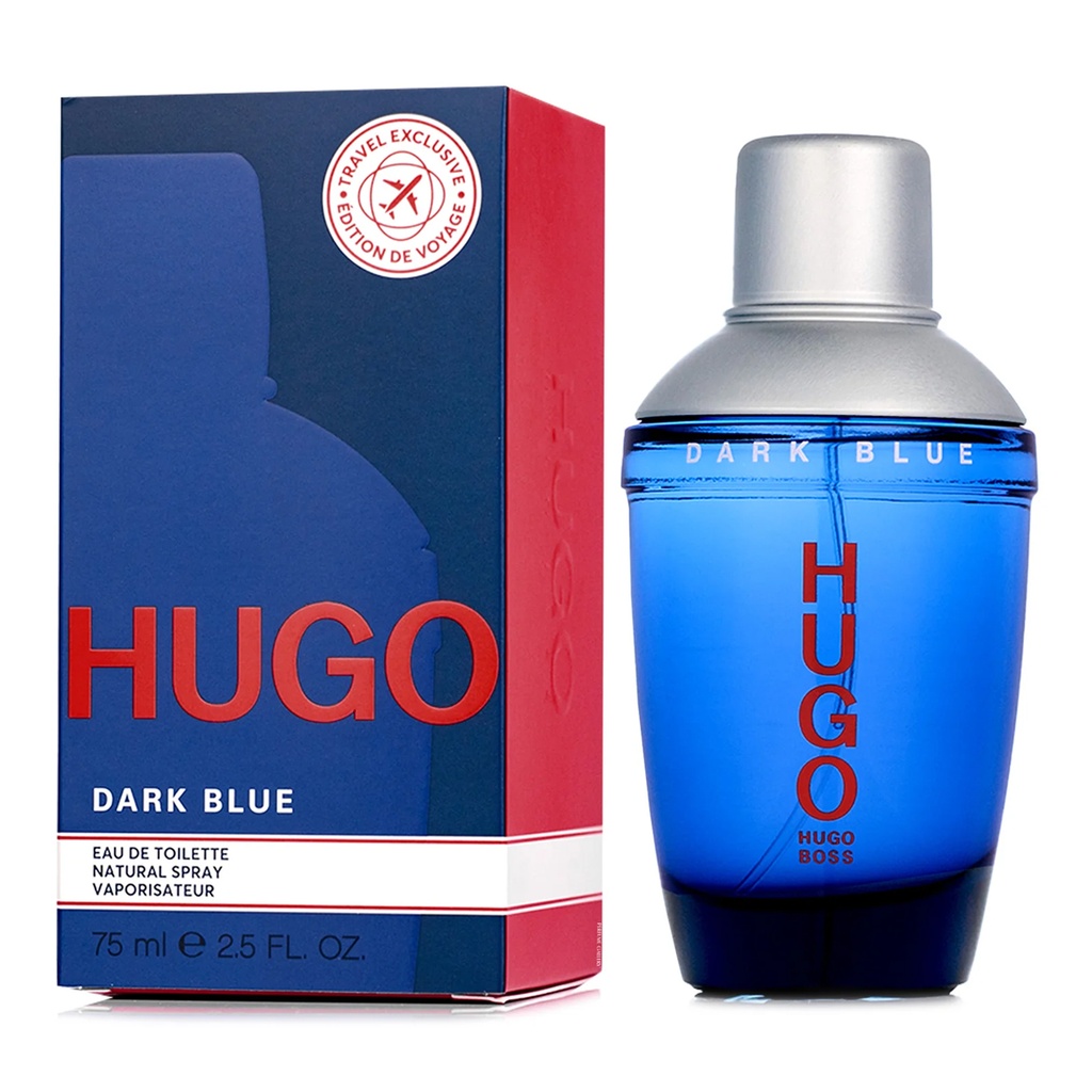 Hugo Boss Dark Blue EDT 75 ML Caballero - 14% OFF