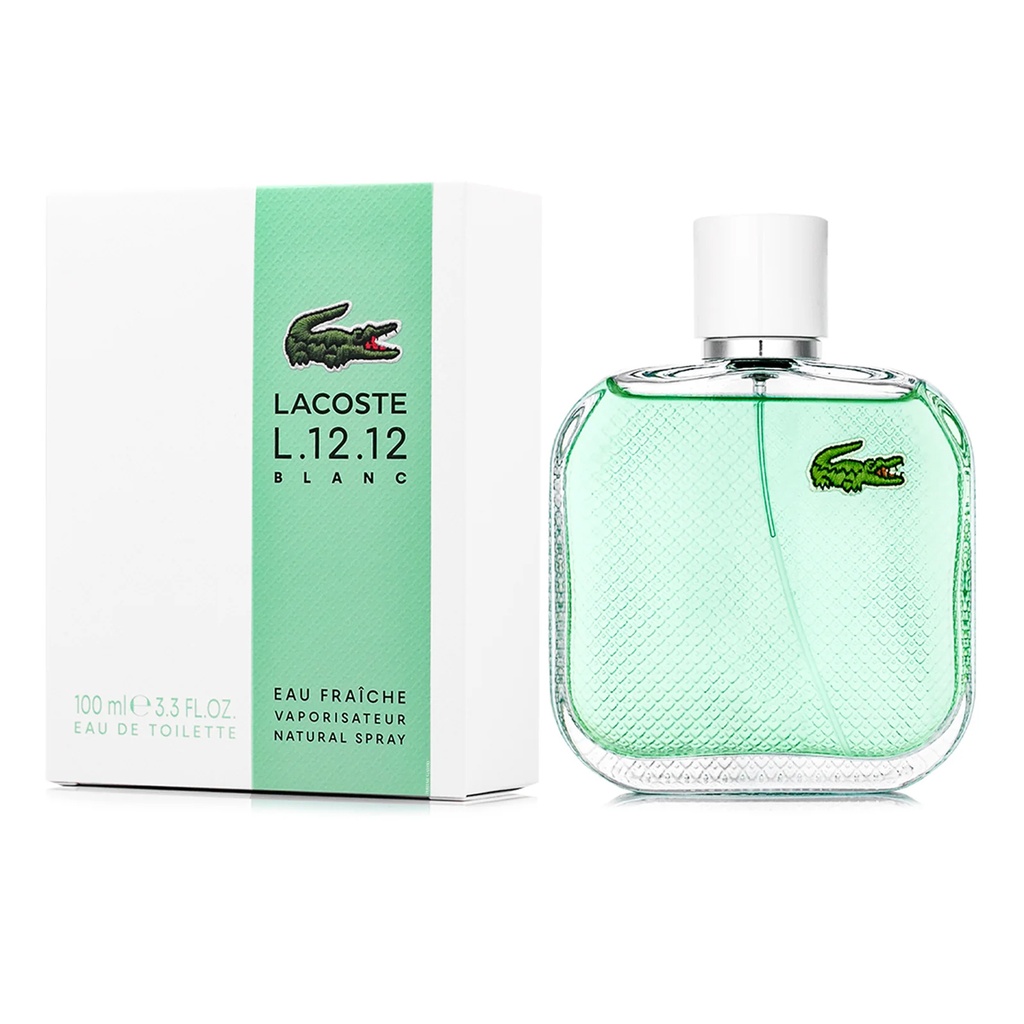 Lacoste Blanc Eau Fraiche  EDT 100 ML Caballero - 16% OFF