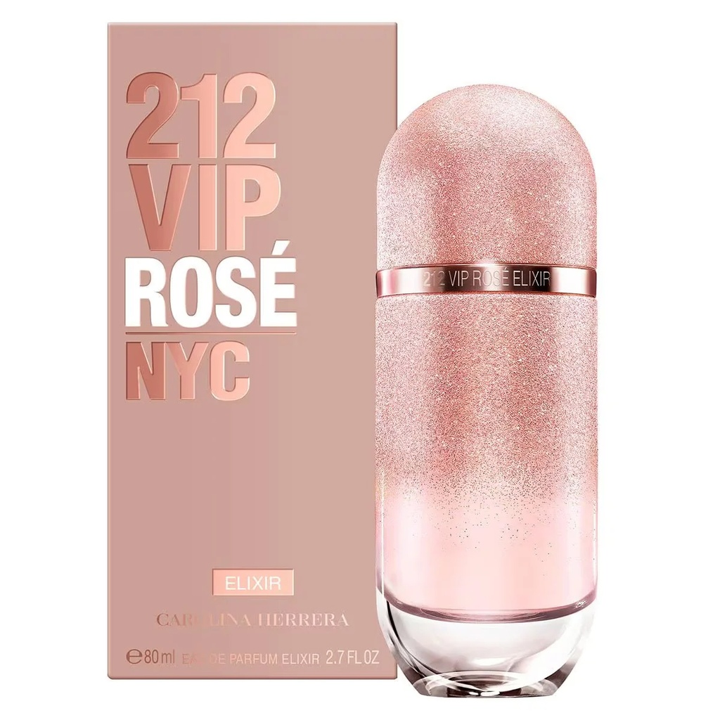 Carolina Herrera 212 VIP Rose Elixir  EDP 80 ML Dama - 9% OFF