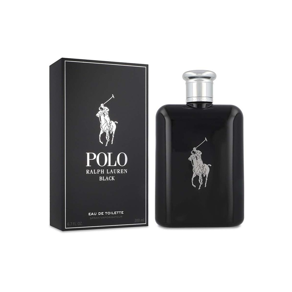 Ralph Lauren Polo Black  EDT 200 ML Caballero - 19% OFF