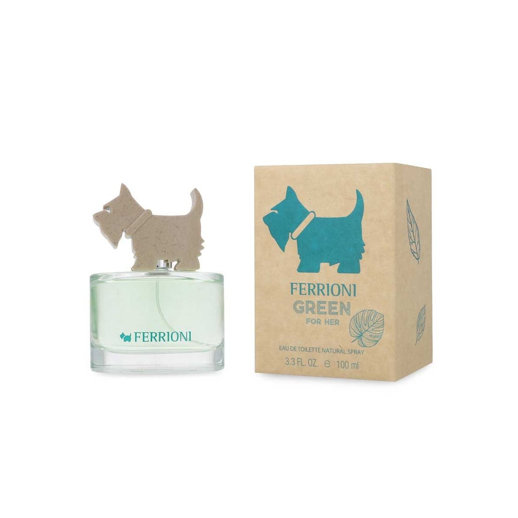 Ferrioni  Green For Her  EDT 100ML Dama - 13% OFF