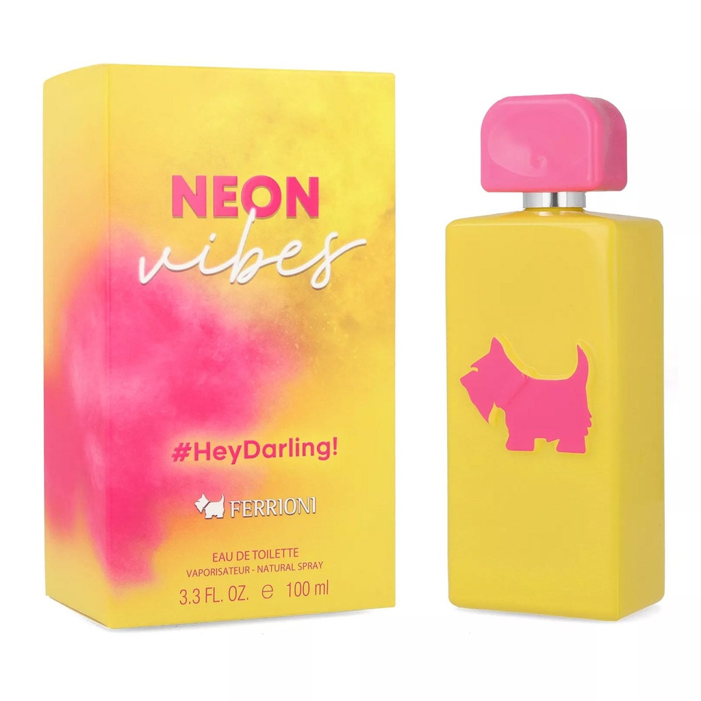 Ferrioni Neon Hey Darling  EDT 100 ML Dama - 13% OFF