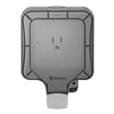 Steren contacto Wi-Fi para exterior Mod. SHOME-105, compatible con Alexa y Google Assistant