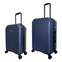 Juego de 2 maletas Bucarest azul marino Peak Tour - 6% OFF