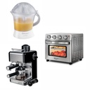 Combo cocina Exprimidor de cítricos CEKM-40 PB, Cafetera CKM-650 EIN y Horno freidora HFKM-1400 IN - 6% OFF
