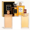 Combo Chanel 4 Perfumes E015 Dama