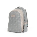 4 pañalera cloe mom & baby o18 50 gris / backpack grande. Dama
